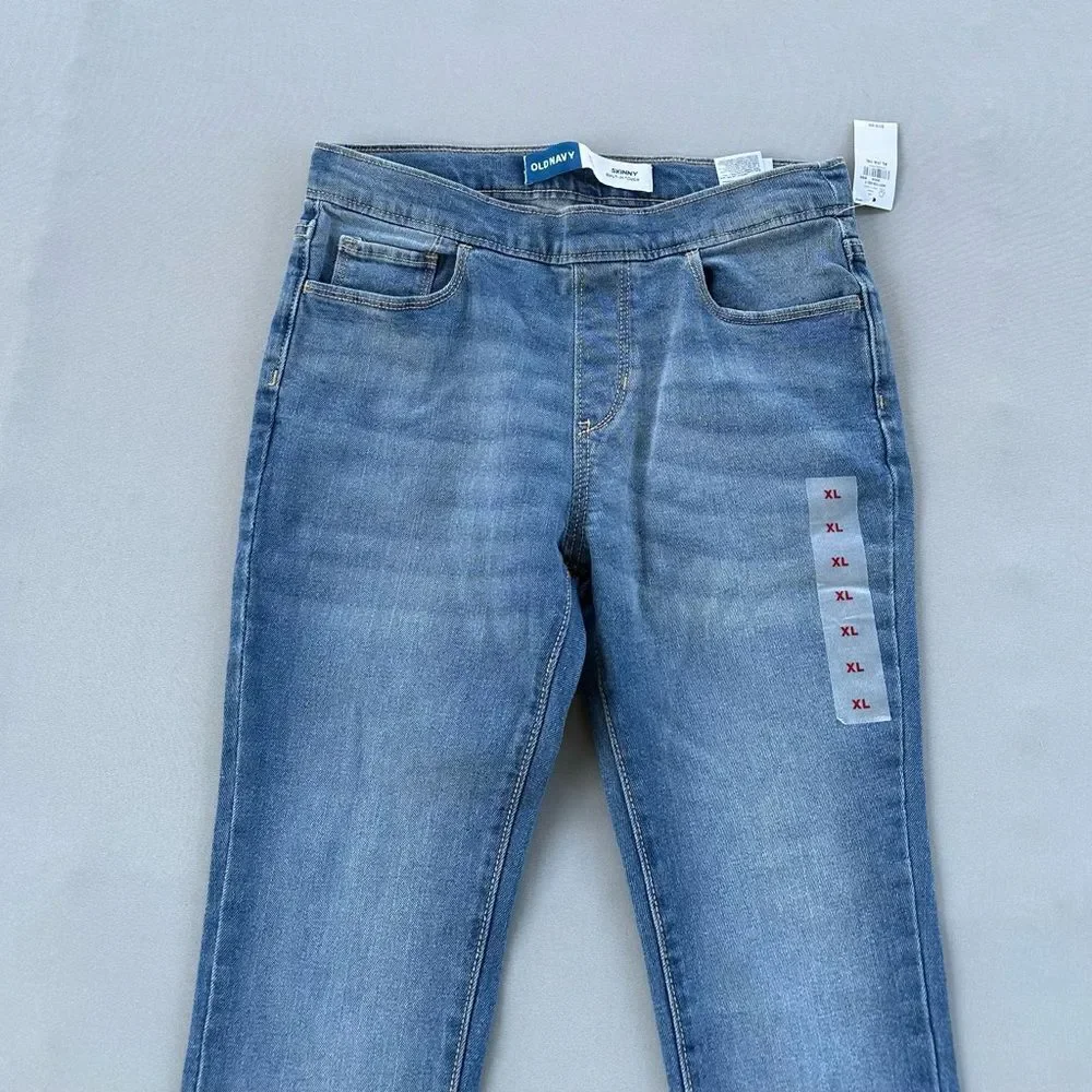 🎉5 for $45🎉NWT Old Navy Skinny Jeans Girls Size XL 14-16 Blue Denim